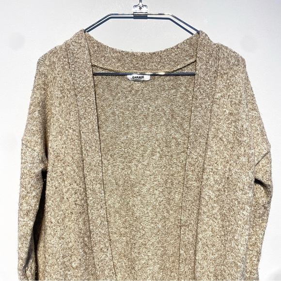 Garage Long Soft Cardigan / Beige / XS-S - Picture 2 of 9